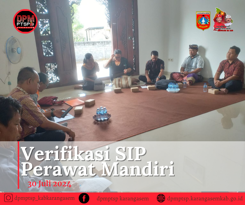 VERIFIKASI SIP PERAWAT MANDIRI